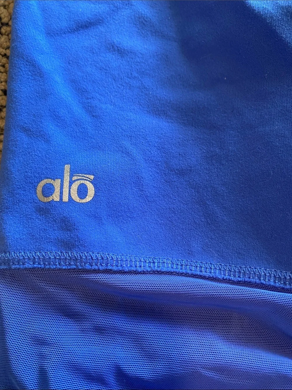 ALO Yoga Royal Blue High-Waist Leggings